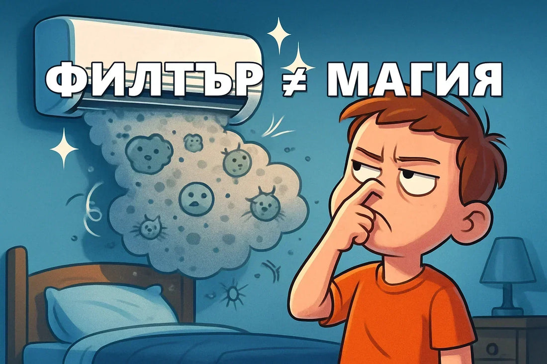 Климатик в детска стая - какво реално прави филтърът
