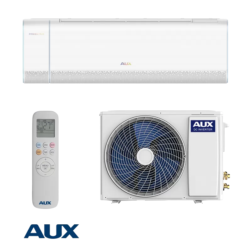 AUX Q-Plus - 9 000 BTU - Инверторен климатик с HEPA филтър и самопочистване