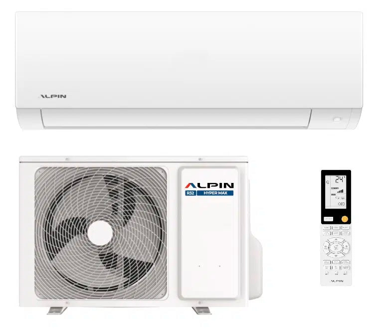 Alpin - Hyper Max А+++ - 12 000 BTU - Инверторен климатик с йонизация и самопочистване