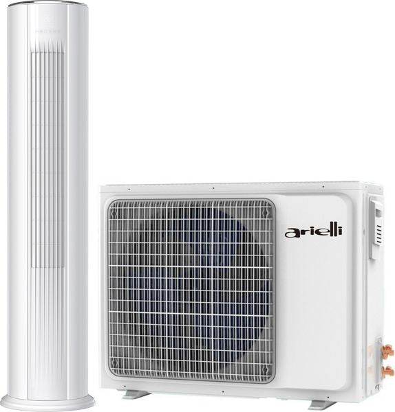 ARIELLI by TCL - колонен  - 24 000 BTU - Инверторен климатик с дизайнерско вътрешно тяло и самопочистване