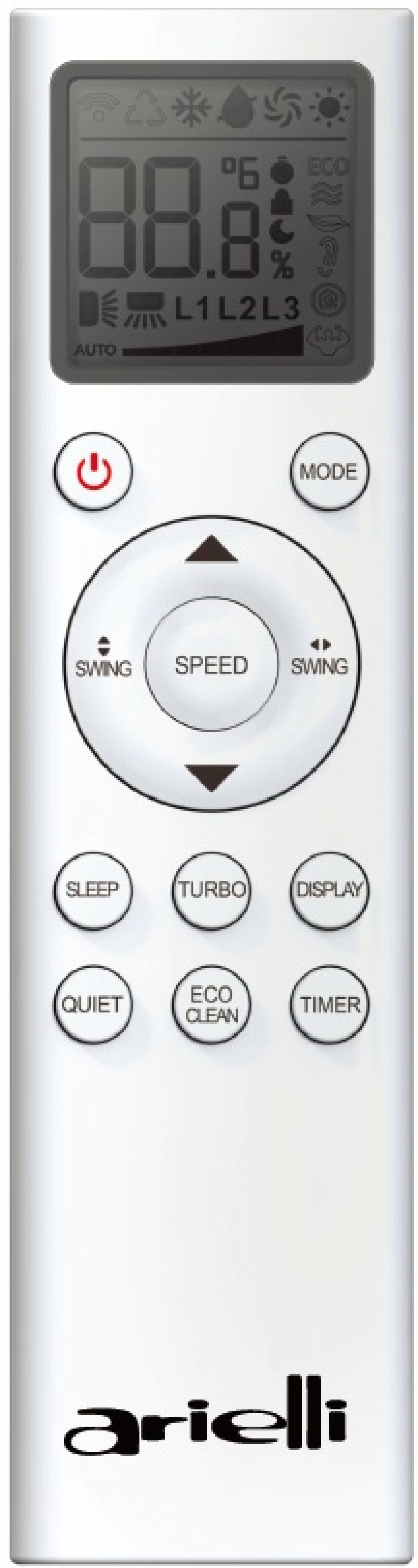 ARIELLI by MBO - OLD - 24 000 BTU - Инверторен климатик с иновации и самопочистване