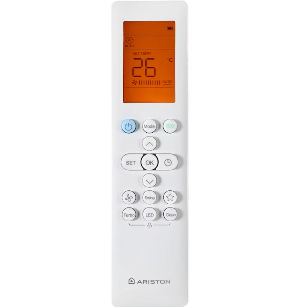 Ariston - 9000 BTU - Инверторен климатик с изсушаване и самопочистване