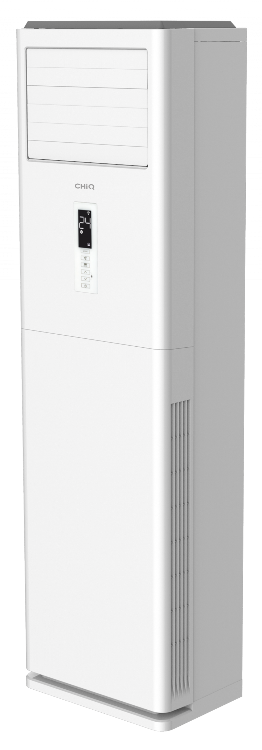 CHiQ by ChangHong - колонен  - 36 000 BTU - Инверторен климатик с дизайнерско вътрешно тяло и самопочистване