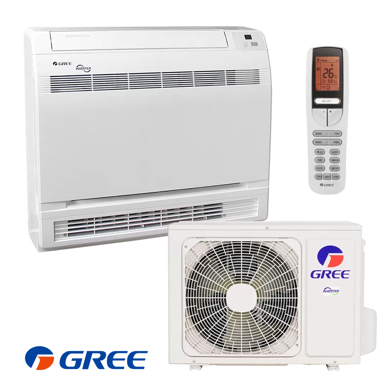 Gree- подов - 9 000 BTU - Инверторен подов климатик с йонизация и самопочистване