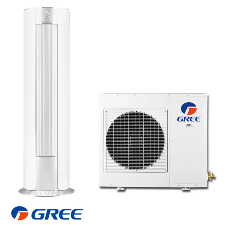 Gree - колонен - NEW - 24 000 BTU - Инверторен климатик с дизайнерско вътрешно тяло и самопочистване