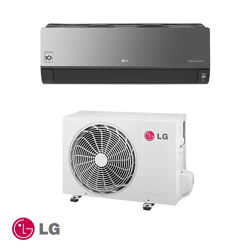 LG Artcool - 12 000 BTU - Инверторен климатик с филтрация и самопочистване