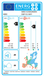 MBO А+++ WiFi - NEW - 24 000 BTU - Инверторен климатик с WiFi и самопочистване