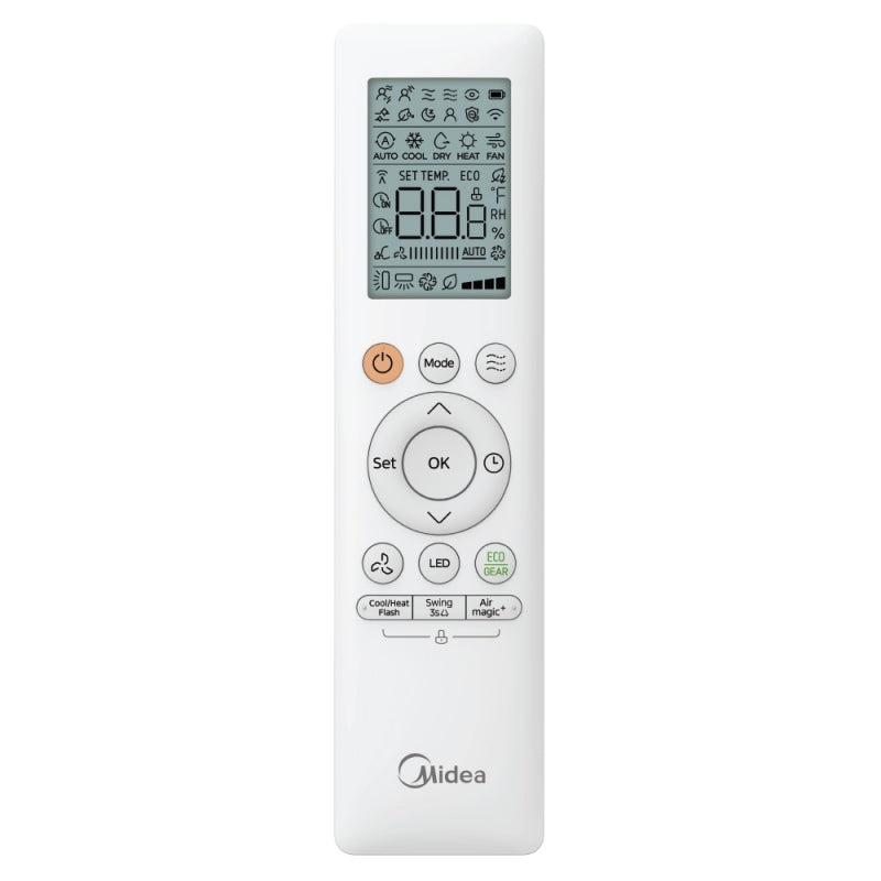 Midea Breezеleеs Е - 18 000 BTU - Инверторен климатик с филтрация(AirMagic+) и самопочистване