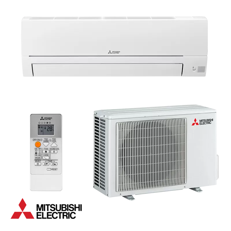Mitsubishi Electric - MSZ-HR - 12 000 BTU – Инверторен климатик с йонизация и самопочистване