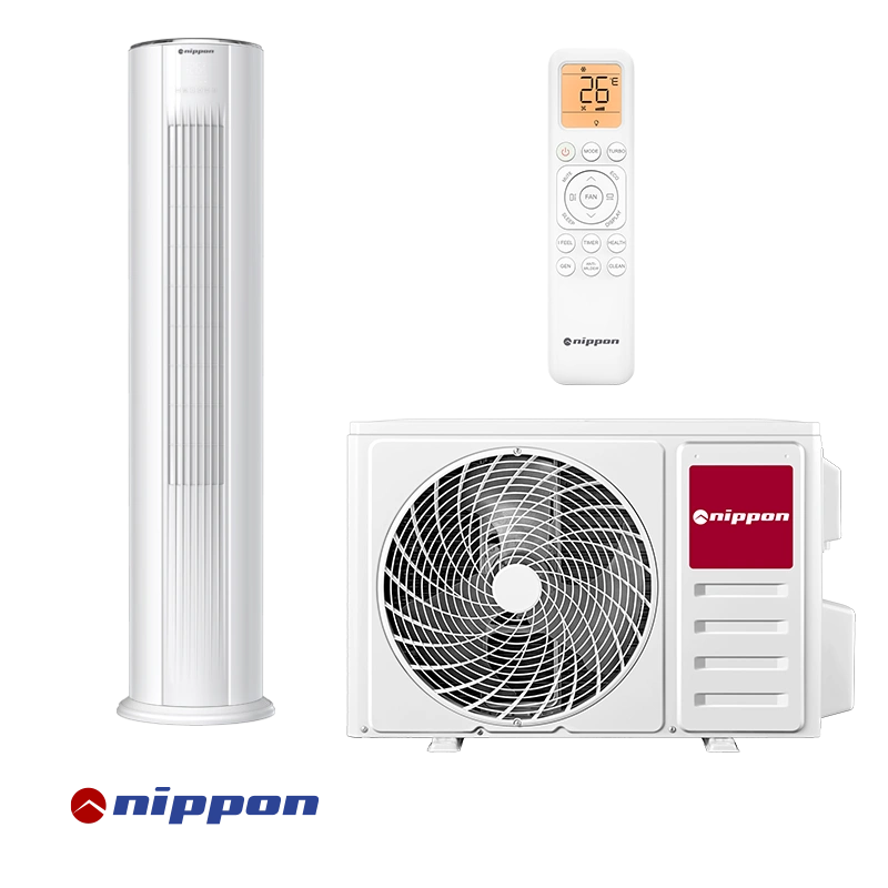 Nippon NPC - колонен  - 24 000 BTU - Инверторен климатик с WiFi и самопочистване
