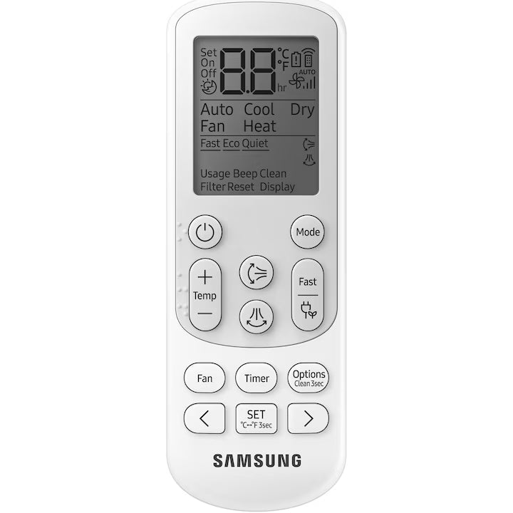 Samsung Luzon S2 - 12 000 BTU - Инверторен климатик с AI Control и самопочистване