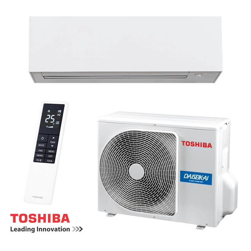 Toshiba Super Daiseik-АI - WOOD  - 10 000 BTU – Инверторен климатик с Wi-Fi и самопочистване