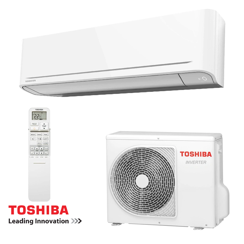 Toshiba Yukai+ 10 000 BTU – Инверторен климатик с Wi-Fi и тиха работа