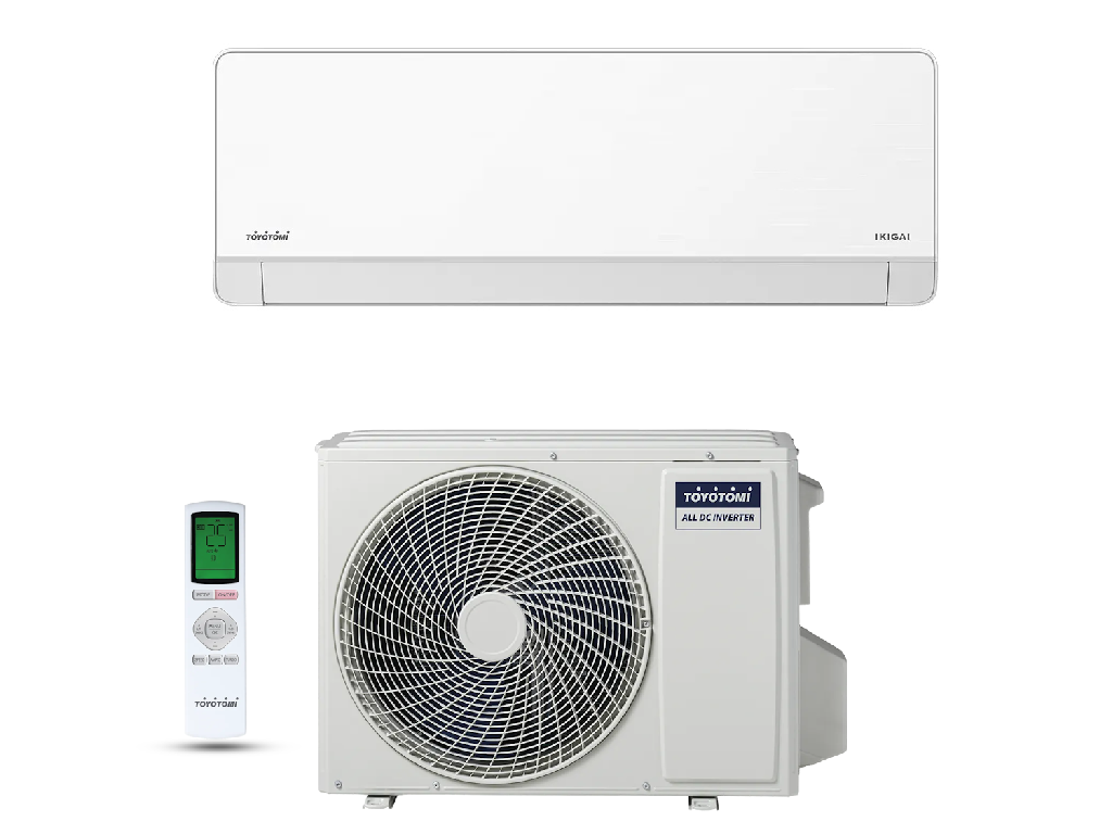 Toyotomi IKIGAI  - 9 000 BTU - Инверторен климатик с филтрация и самопочистване