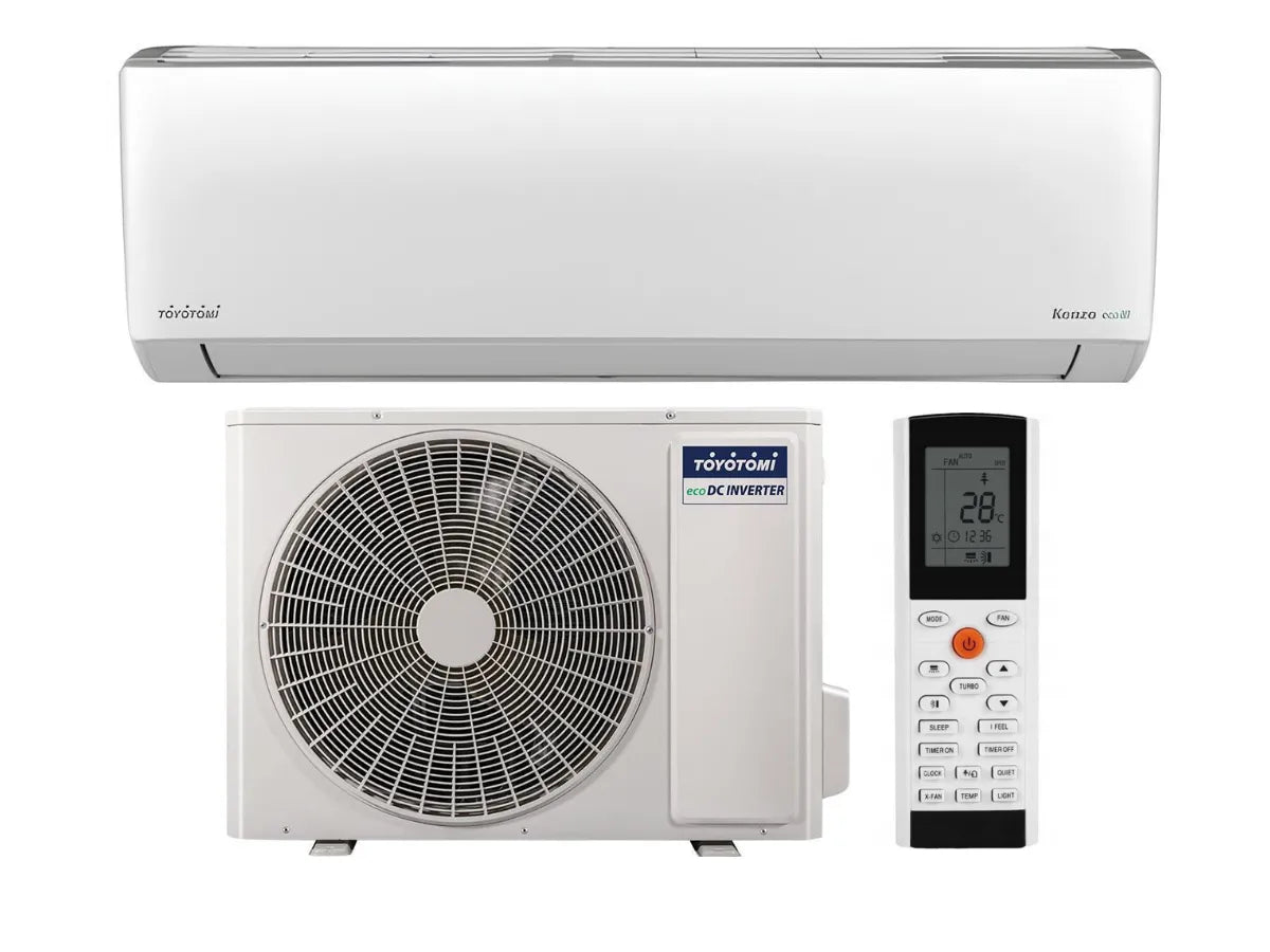 Toyotomi - Kenzo Eco III  - 12 000 BTU - Инверторен климатик с филтрация и самопочистване