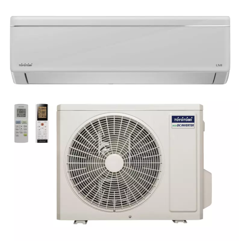 Toyotomi UMI Eco - 9 000 BTU - Инверторен климатик с филтрация и самопочистване